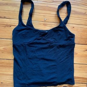 Aritzia Wilfred Free Libra tank in black, size medium